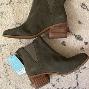 Toms Esme Booties worn 1x in like new condition. Last 3 pics are current